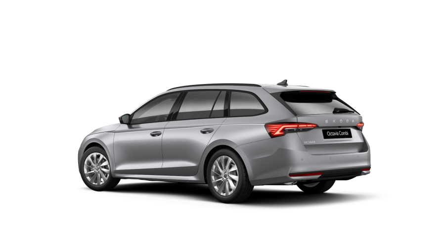 Škoda Octavia, 1,5 TSI m-HEV 110 kW 7° automatická DSG, barva stříbrná