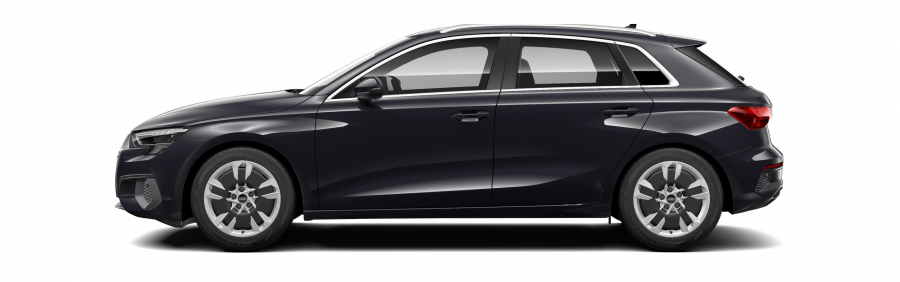 Audi A3, A3 Spb 30 TFSI 81kW, barva černá