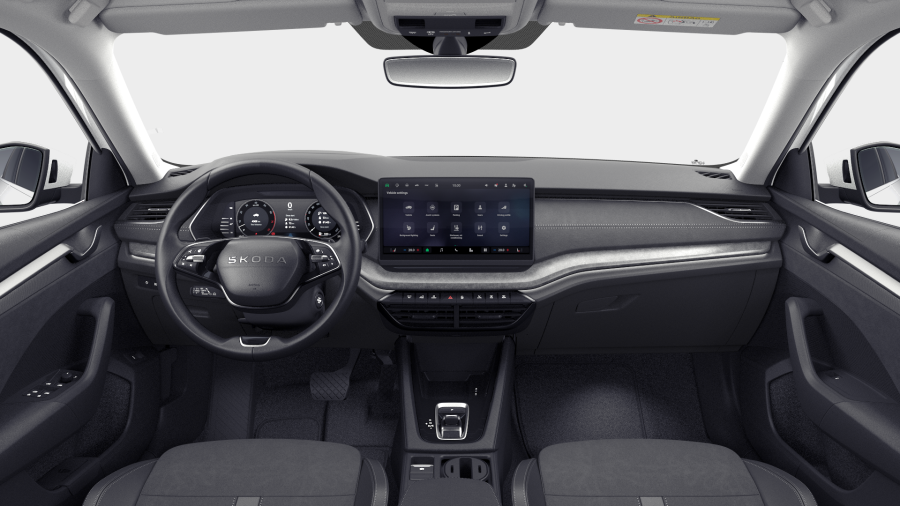 Škoda Octavia, 1,5 TSI m-HEV 110 kW 7° automatická DSG, barva bílá