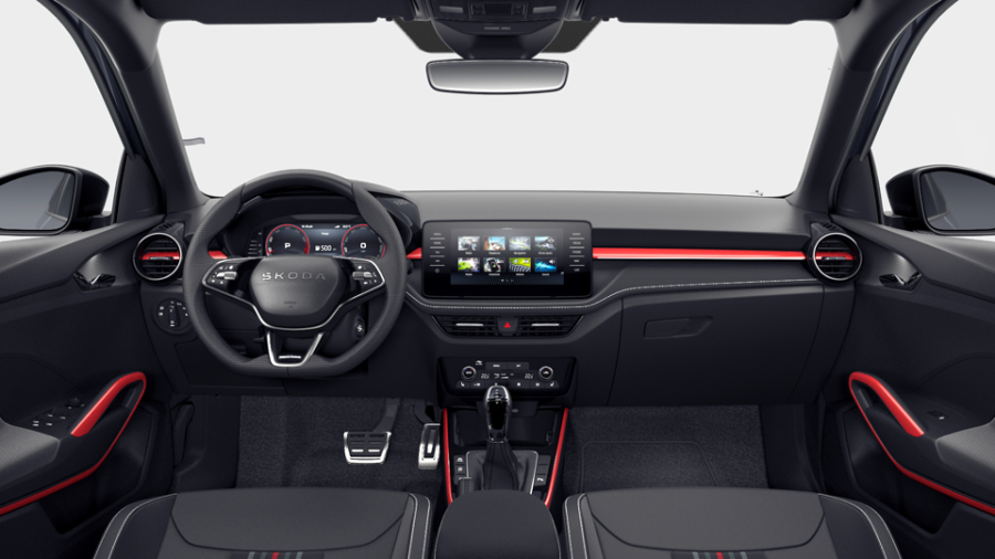 Škoda Fabia, 1,5 TSI 110 kW 7-stup. automat., barva šedá