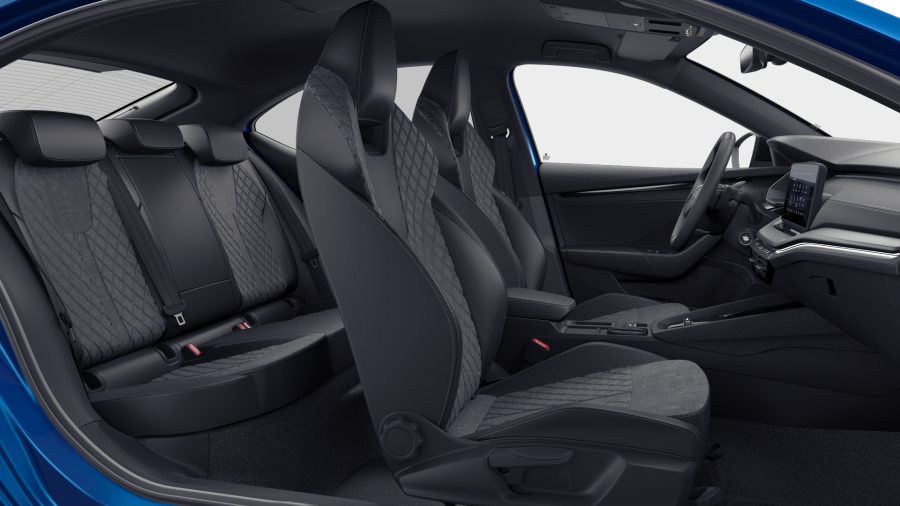 Škoda Octavia, 1,5 TSI m-HEV 110 kW 7° automatická DSG, barva modrá