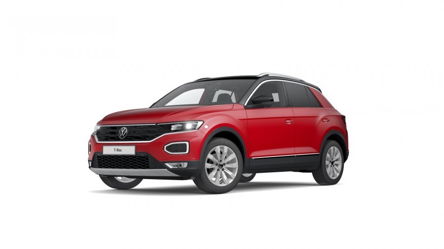 Volkswagen T-Roc, T-Roc Sport 1,5 TSI ACT 6G, barva červená