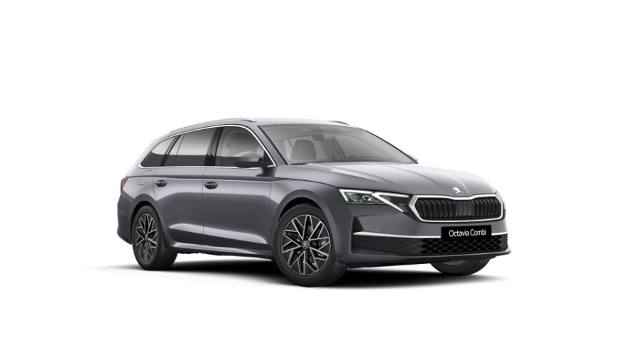 Škoda Octavia, 2,0 TDI 110 kW 7° automatická DSG, barva šedá