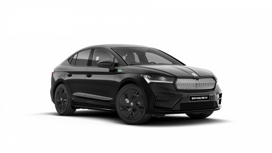 Škoda Enyaq iV, 82 kWh 220 kW 1° převodovka 4x4, barva černá