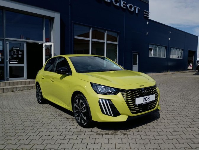 Peugeot 208, Peugeot 208 BUSINESS  Hybrid 110 e-DCS6, barva žlutá
