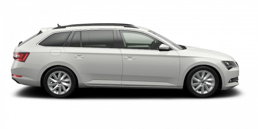 Škoda Superb, 2,0 TDI 140 kW 7-stup. automat., barva bílá
