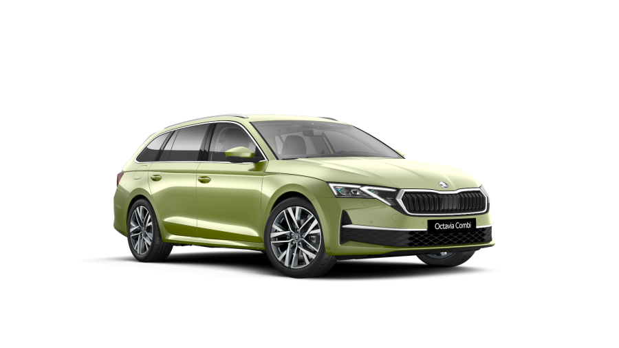 Škoda Octavia, 1,5 TSI Hybrid 110 kW 7° automatická DSG, barva zelená
