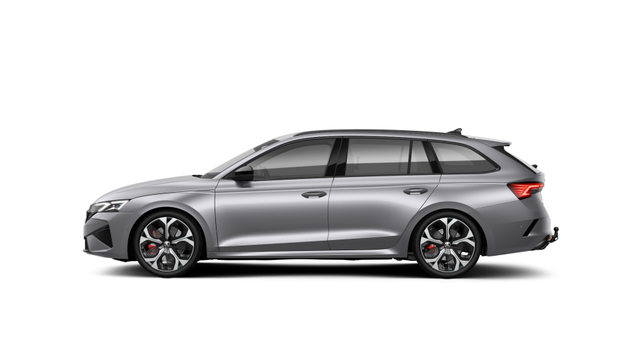 Škoda Octavia, 2,0 TSI 195 kW 7° automatická DSG, barva stříbrná