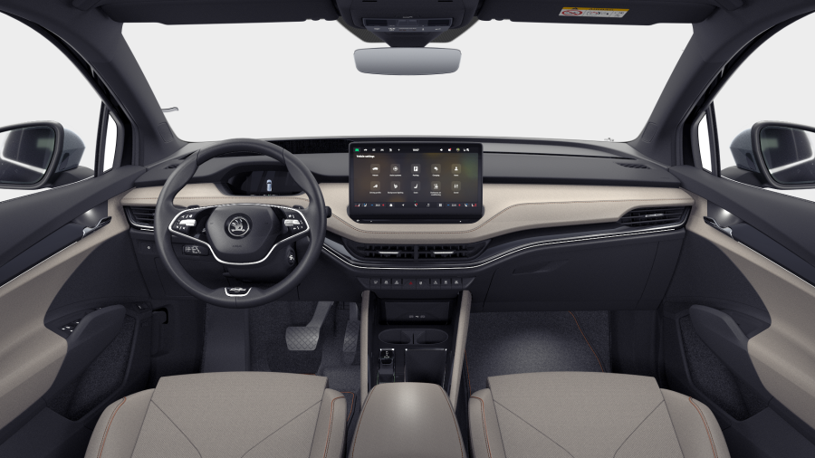 Škoda Enyaq iV, 82 kWh 210,00 kW 1-stup. automat. 4x4, barva černá