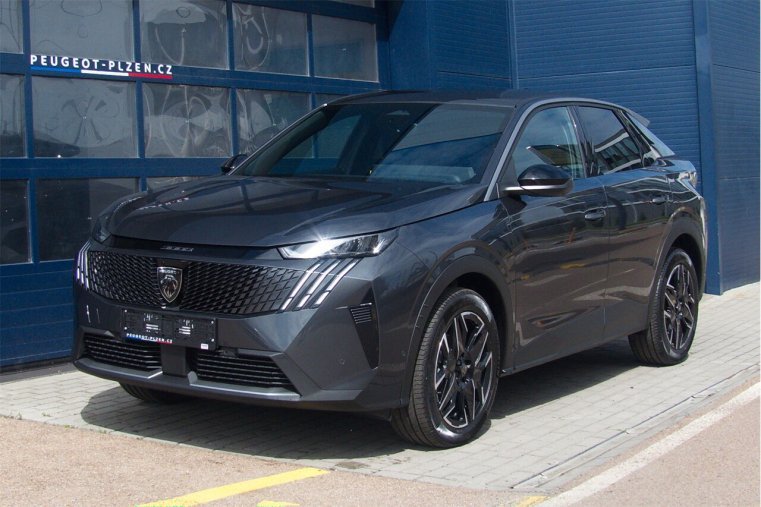 Peugeot 3008, Peugeot 3008 ALLURE Hybrid 145 e-DCS6, barva šedá