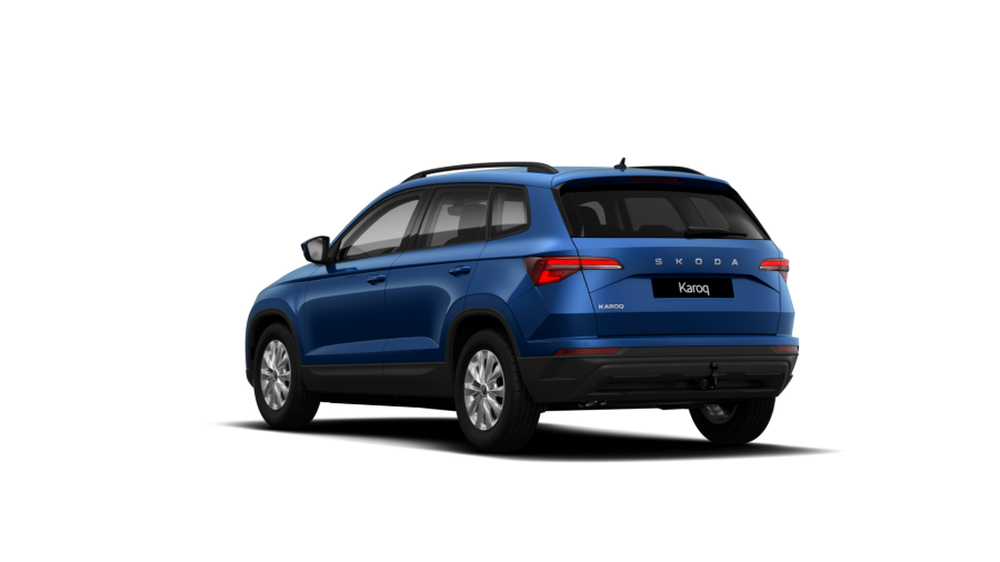 Škoda Karoq, 1,5 TSI 110 kW 6-stup. mech., barva modrá