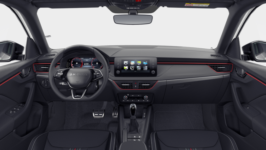 Škoda Scala, 1,5 TSI 110 kW 7-stup. automat., barva bílá