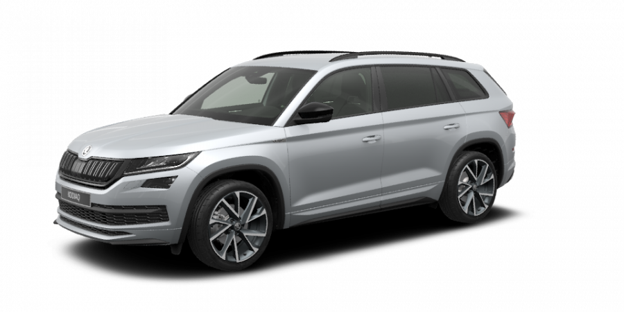 Škoda Kodiaq, 2,0 TDI 140 kW 7-stup. automat. 4x4, barva stříbrná