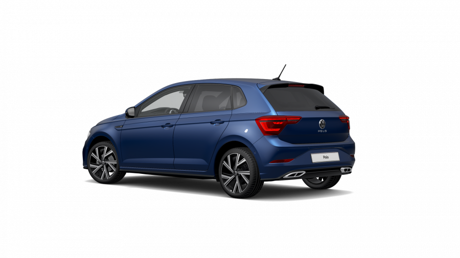 Volkswagen Polo, Polo R-Line 1,0 TSI 7DSG, barva modrá