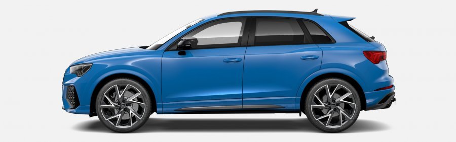 Audi Q3, RS Q3 TFSI 294 kW quattro, barva modrá