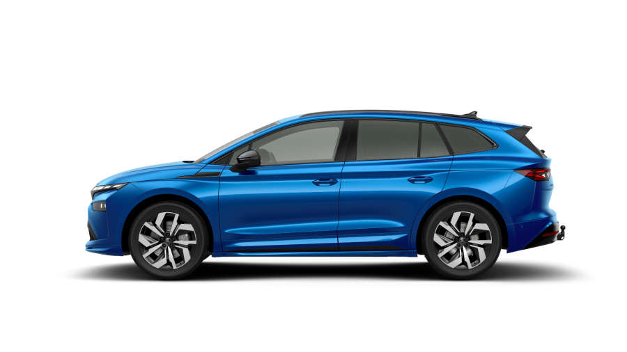 Škoda Enyaq iV, 82 kWh 210,00 kW 1° automatická, barva modrá