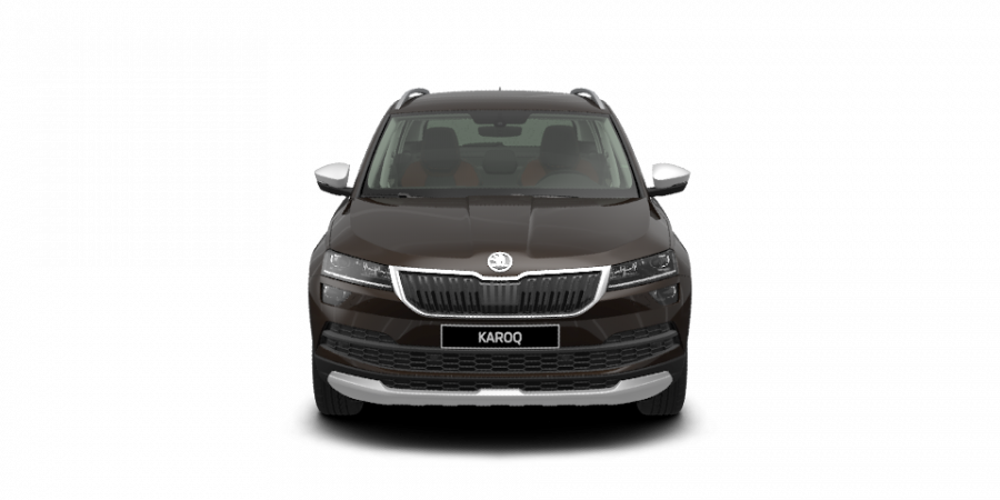 Škoda Karoq, 1,5 TSI 110 kW 7-stup. automat. 4x4, barva hnědá