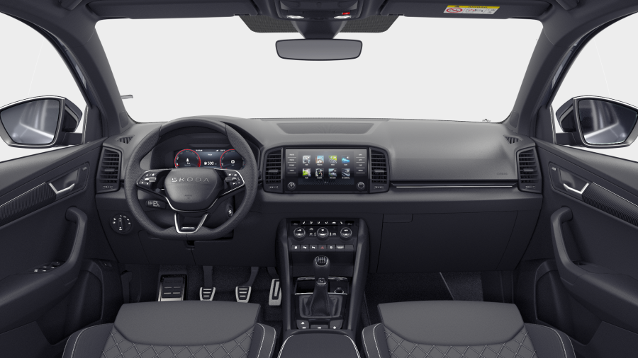 Škoda Karoq, 1,5 TSI 110 kW 6° manuální, barva šedá