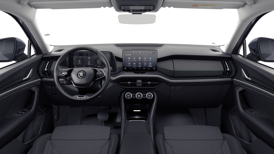 Škoda Kodiaq, 1,5 TSI iV 150 kW 6-stup. automat., barva šedá
