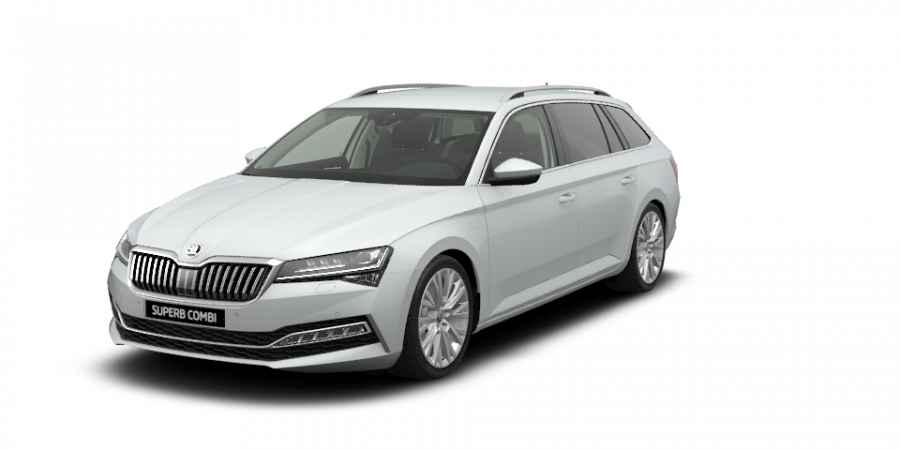 Škoda Superb, 2,0 TDI 147 kW 7-stup. automat. 4x4, barva bílá