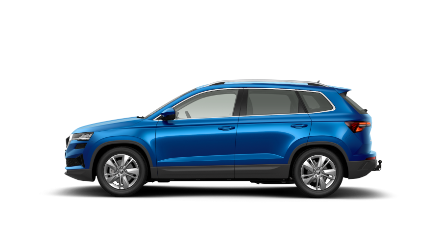Škoda Karoq, 1,5 TSI 110 kW 7-stup. automat., barva modrá