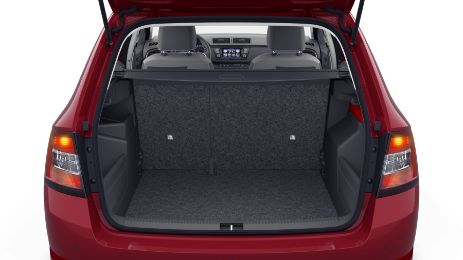 Škoda Fabia, 1,0 TSI 70 kW 5-stup. mech., barva červená