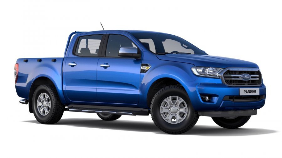 Ford Ranger, Double Cab XLT, Dvojkabina, 2.0 EcoBlue 125 kW/170 k, 6st. manuální, 4WD, barva modrá