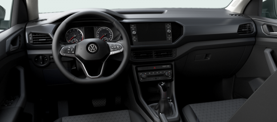 Volkswagen T-Cross, Life 1.0 TSI 85 kW 7DSG, barva šedá