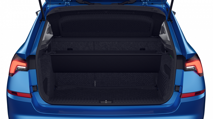 Škoda Kamiq, 1,0 TSI 70 kW 5-stup. mech., barva modrá