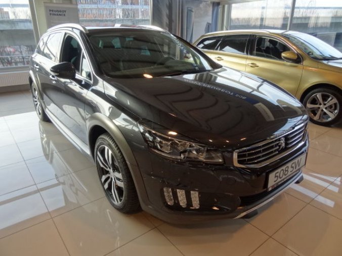 Peugeot 508, RXH ALLURE 2.0 BlueHDI 180k EAT6, barva šedá