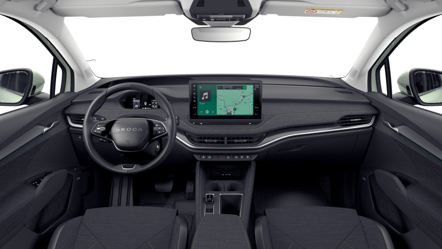 Škoda Elroq, 82 kWh 210 kW 1° převodovka, barva zelená