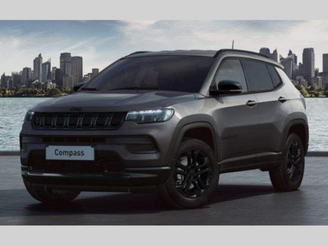 Jeep Compass, Night Eagle 1.3 Turbo GSE 130k, barva šedá