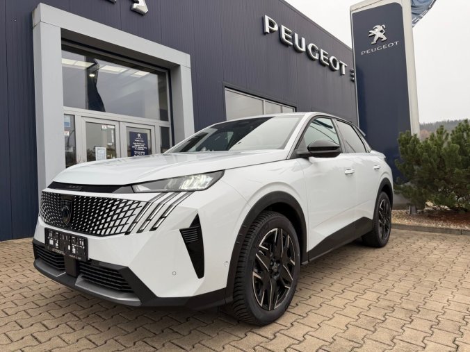 Peugeot 3008, Peugeot 3008 ALLURE Hybrid 145 e-DCS6, barva bílá