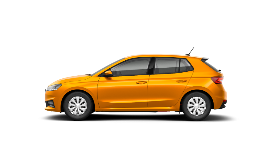 Škoda Fabia, 1,0 MPI 59 kW 5-stup. mech., barva oranžová
