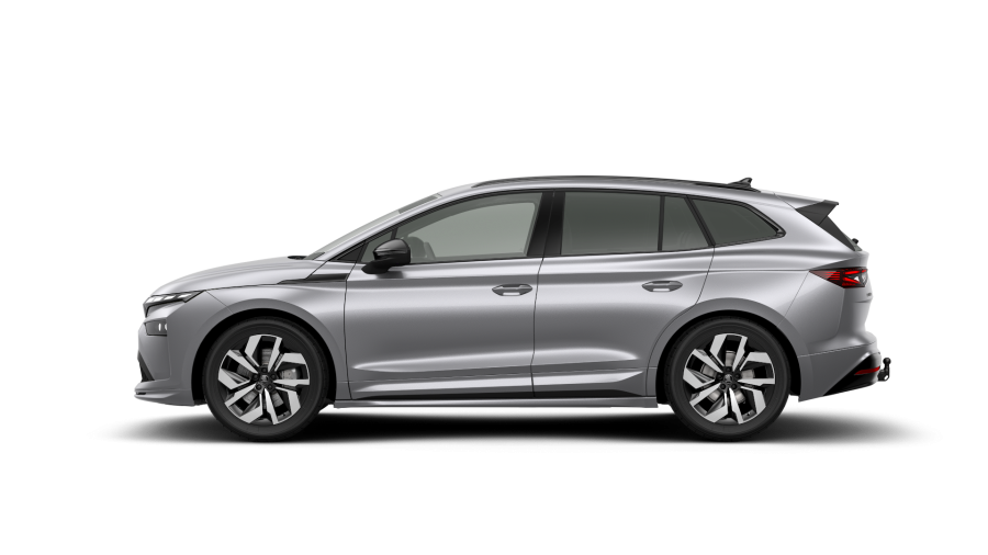 Škoda Enyaq iV, 82 kWh 210,00 kW 1° automatická, barva stříbrná