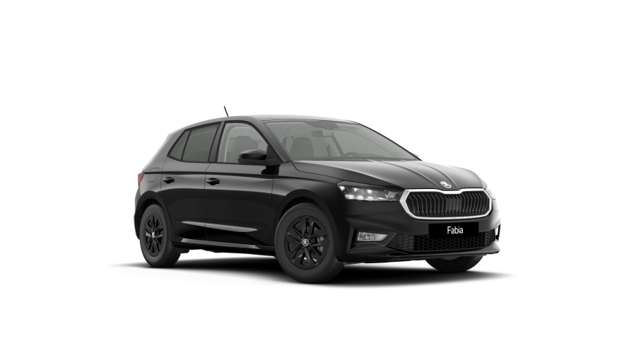 Škoda Fabia, 1,0 MPI 59 kW 5° manuální, barva černá