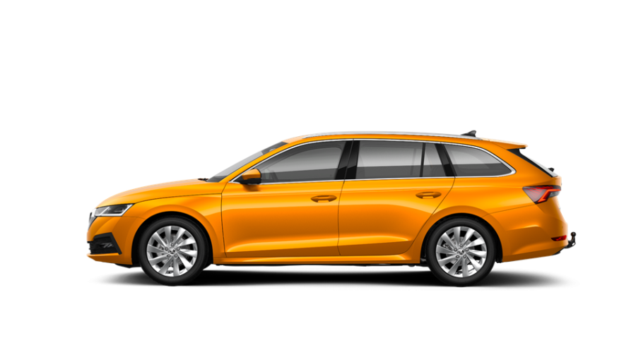 Škoda Octavia, 2,0 TDI 110 kW 6-stup. mech., barva oranžová