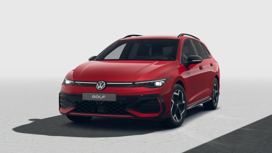 Volkswagen Golf Variant, Golf Variant R-Line People 2,0 TDI 7DSG, barva červená