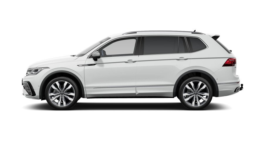 Volkswagen Tiguan Allspace, Allspace R-Line 2,0 TDI 147 kW 4M 7DSG, barva bílá