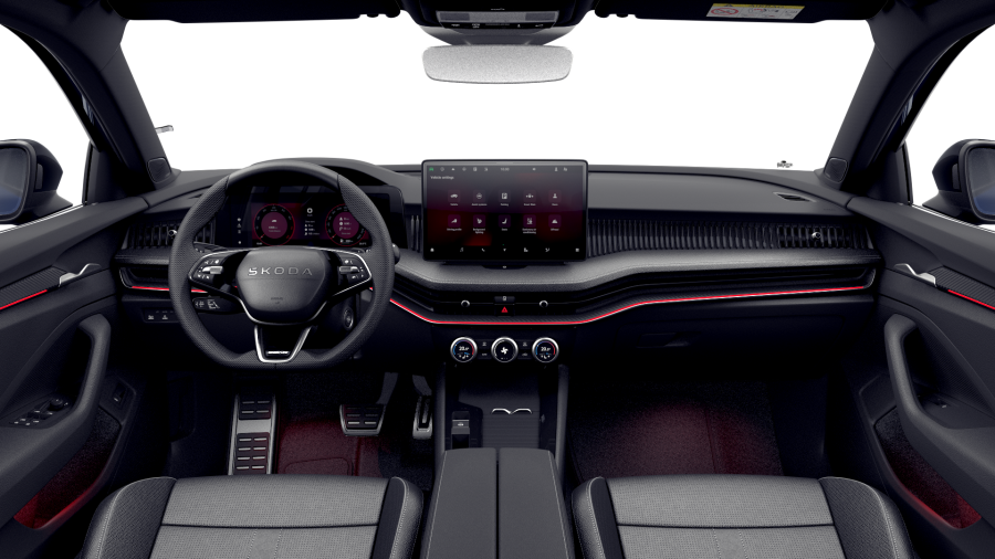 Škoda Superb, 2,0 TSI 150 kW 7° automatická DSG, barva modrá
