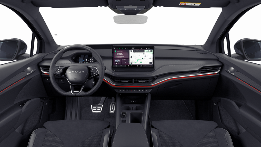 Škoda Enyaq iV, 82 kWh 1° automatická, barva černá