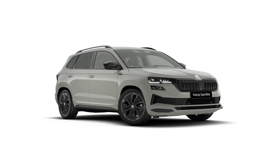 Škoda Karoq, 2,0 TSI 140 kW 7° automatická DSG 4x4, barva šedá