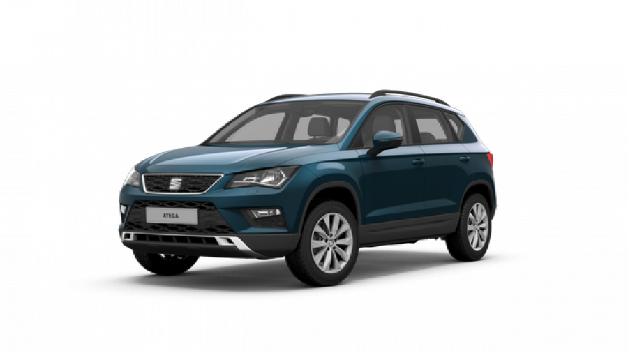 Seat Ateca, Style 1,0 TSI 115k 6M, barva modrá