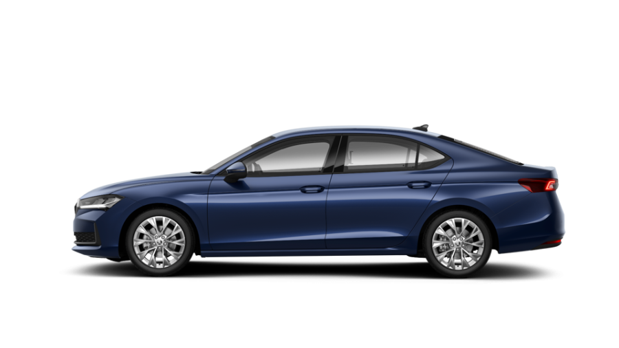 Škoda Superb, 2,0 TDI 110 kW 7-stup. automat., barva modrá