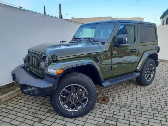 Jeep Wrangler, 2,0T 270 PS 80 ´th Anniversary, barva zelená