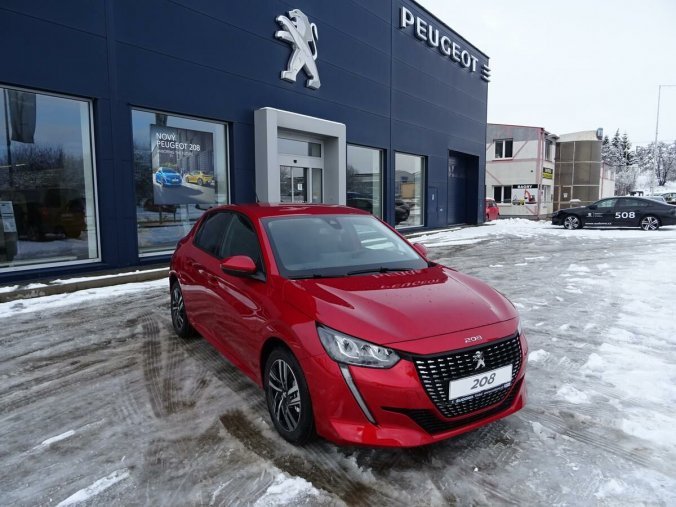 Peugeot 208, ALLURE 1.2 PureTech 100 MAN6, barva červená