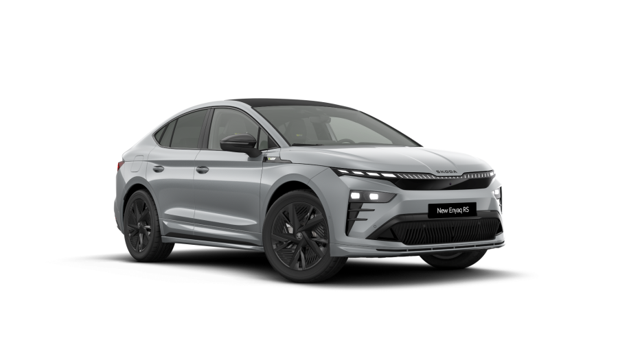 Škoda Enyaq iV, 84 kWh 250 kW 1° automatická 4x4, barva stříbrná