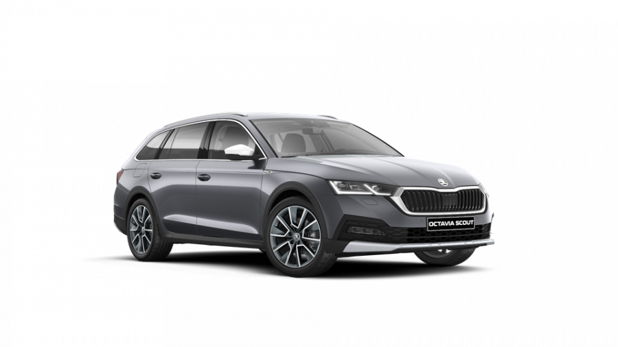 Škoda Octavia, 2,0 TDI 110 kW 7-stup. automat. 4x4, barva šedá