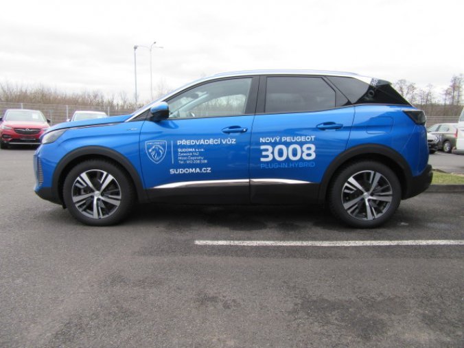 Peugeot 3008, ALLURE PACK Hybrid 225k e-EAT8, barva modrá