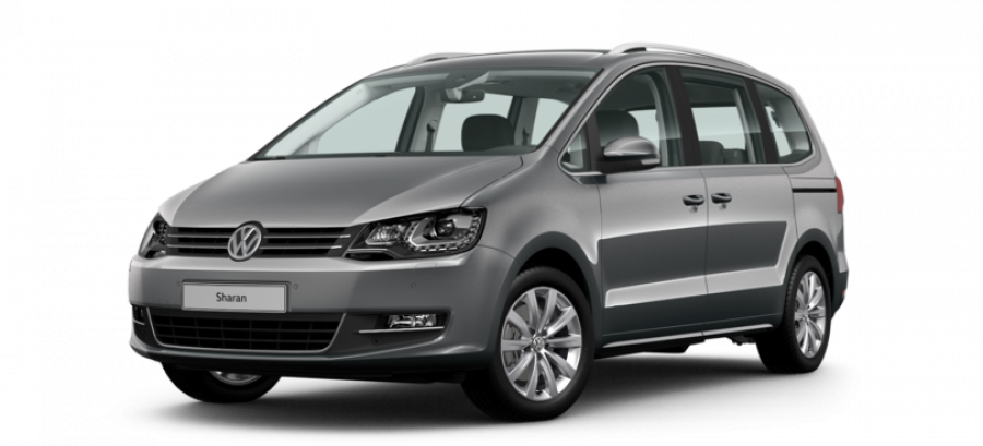 Volkswagen Sharan, 2.0 TDI 4MOT 7DSG SCR, barva šedá